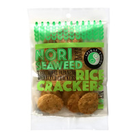 Sprial Crunchy Nori Rice Crackers 50g
