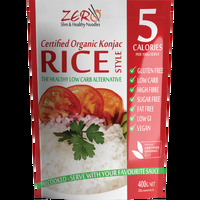 Zero Certified Organic Konjac Rice Style 400g