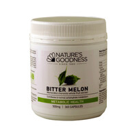 Nature's Goodness Bitter Melon Capsules 500mg 365c