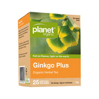 Planet Organic Organic Ginkgo Plus Herbal Tea