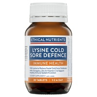 Ethical Nutrients Lysine Cold Sore Defence - 30 tab
