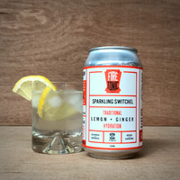 Hilbilby Fire Tonic Lemon & Ginger Sparkling Switchel 330ml can