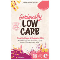Well & Good Seriously Low Carb Vanilla Cake & Cupcake Mix 250g