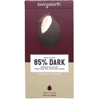 Loving Earth Chocolate Block - 85% Dark