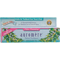 Auromere Foam Free Herbal Toothpaste - Cardamom