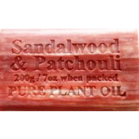  Sandalwood & Patchouli - Pure Plant Oil Soap