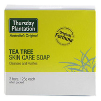 Tea Tree Skin Care Soap - 3 Bars