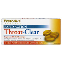 Pretorius Throat Clear Herbal Lozenges