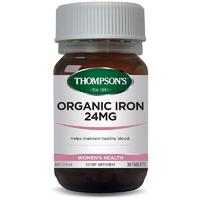 Thompson's - Organic Iron 24mg 30t