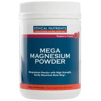 Mega Magnesium Powder Raspberry 450g