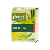 Planet Organic Organic Green Tea 25 Tea Bags
