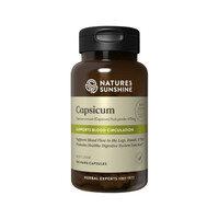 Herbal Capsules - Capsicum (Cayenne)