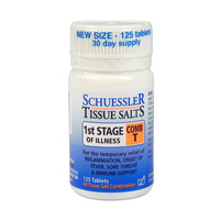 Martin & Pleasance Natural Medicine Tissue Salts Comb T 1st Stage Illness