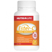 Ester-C High Strength Vit c + Bioflavonoids Tablets 60t