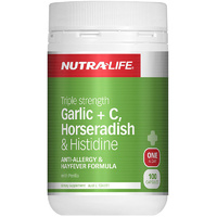 Garlic + C, Horseradish & Histidine 100c