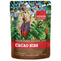 Power Super Foods Organic Cacao Nibs 125g