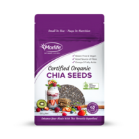 Morlife Organic Black Chia Seeds 1kg