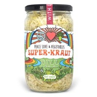 Peace Love & Vegetables Super Sauerkraut Dill 650g