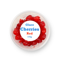 Glace Red Cherries 175g Tub
