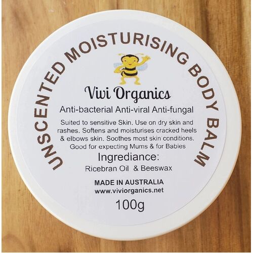 ViVi Organics - Natural Beeswax Balm Unscented