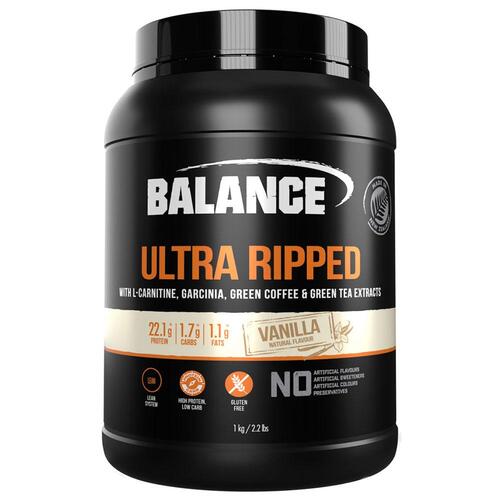 Balance Ultra Ripped Whey Protein 1kg Vanilla
